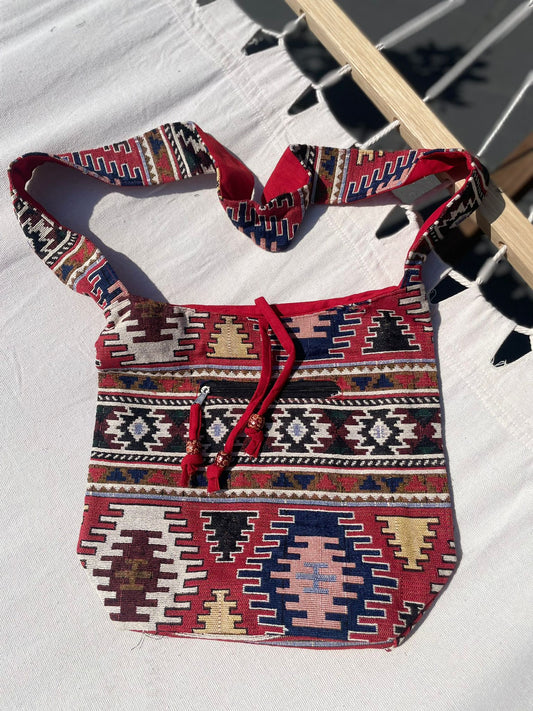 Boho cotton bag large