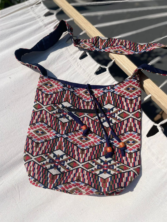 Boho cotton bag large